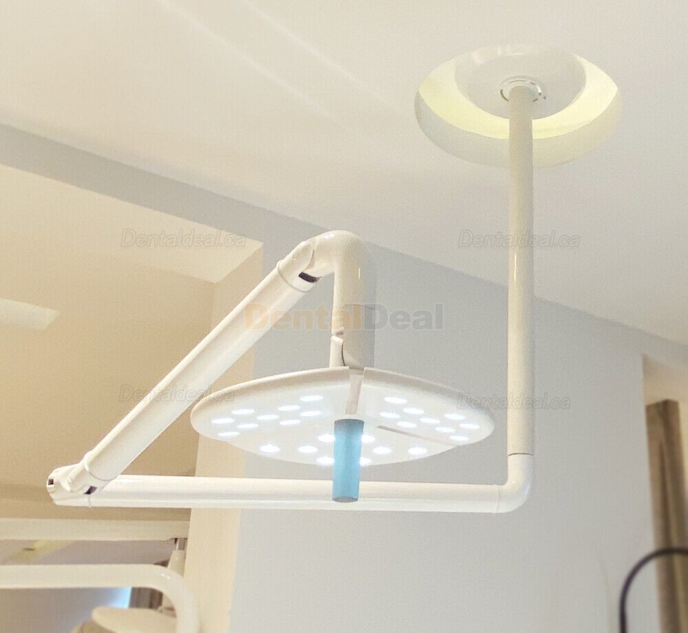 KWS KD-2018-D1 Ceiling Mounted Dental LED Surgical Shadowless Light Touch Switch 27 Holes